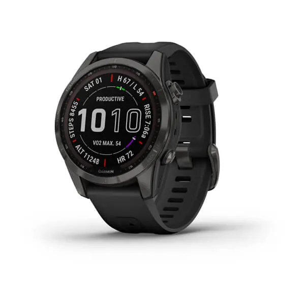 Garmin Fenix 7S 7 S Sapphire Solar Back HR Cover Spare Replacement