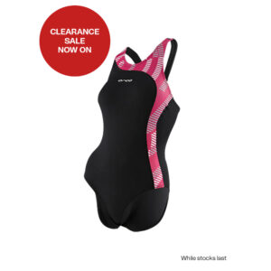 ORCA Women's 226 Enduro one-piece swimsuit, black