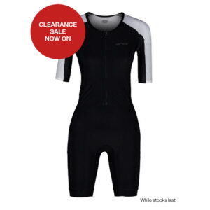 ORCA Women's Athlex Aero racesuit, black-white