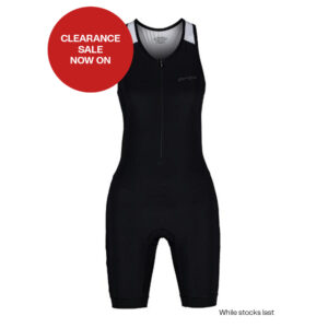 ORCA Women’s Athlex racesuit, black-white