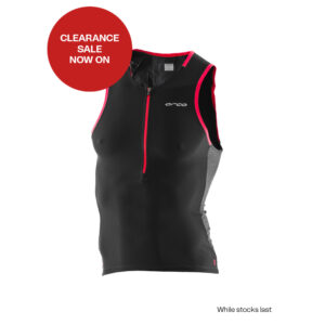 ORCA Men's 226 Tri tank, black-red
