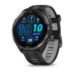 Garmin Forerunner 965 Carbon Gray DLC Titanium, Black/Powder Gray band