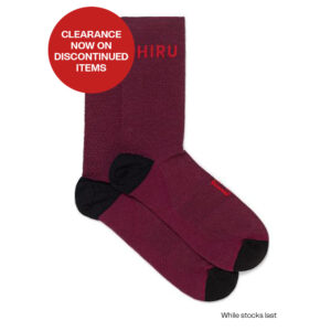 HIRU PRIMALOFT 21 SOCKS GARNET