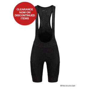 HIRU WOMEN'S ADVANCED CARGO BIBSHORT BLACK