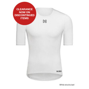 HIRU SHORT SLEEVE BASE LAYER WHITE