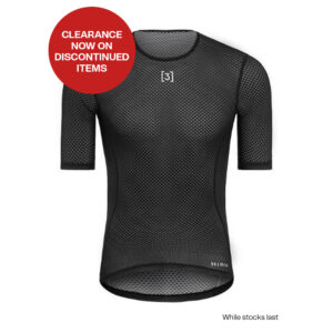 HIRU SHORT SLEEVE BASE LAYER BLACK