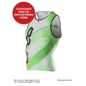 ORCA MEN'S 226 PRINTED TRI TANK SMALL BLACK-NEON GREEN