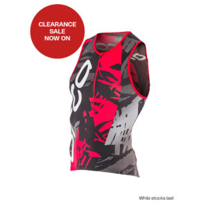 ORCA MEN 226 TRI TANK BLACK-RED