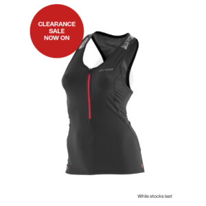 ORCA WOMEN 226 SINGLET BLACK-RED