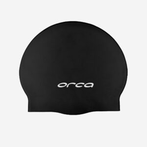 Orca Silicone Swim Cap Black (DVA0TT01), view 1