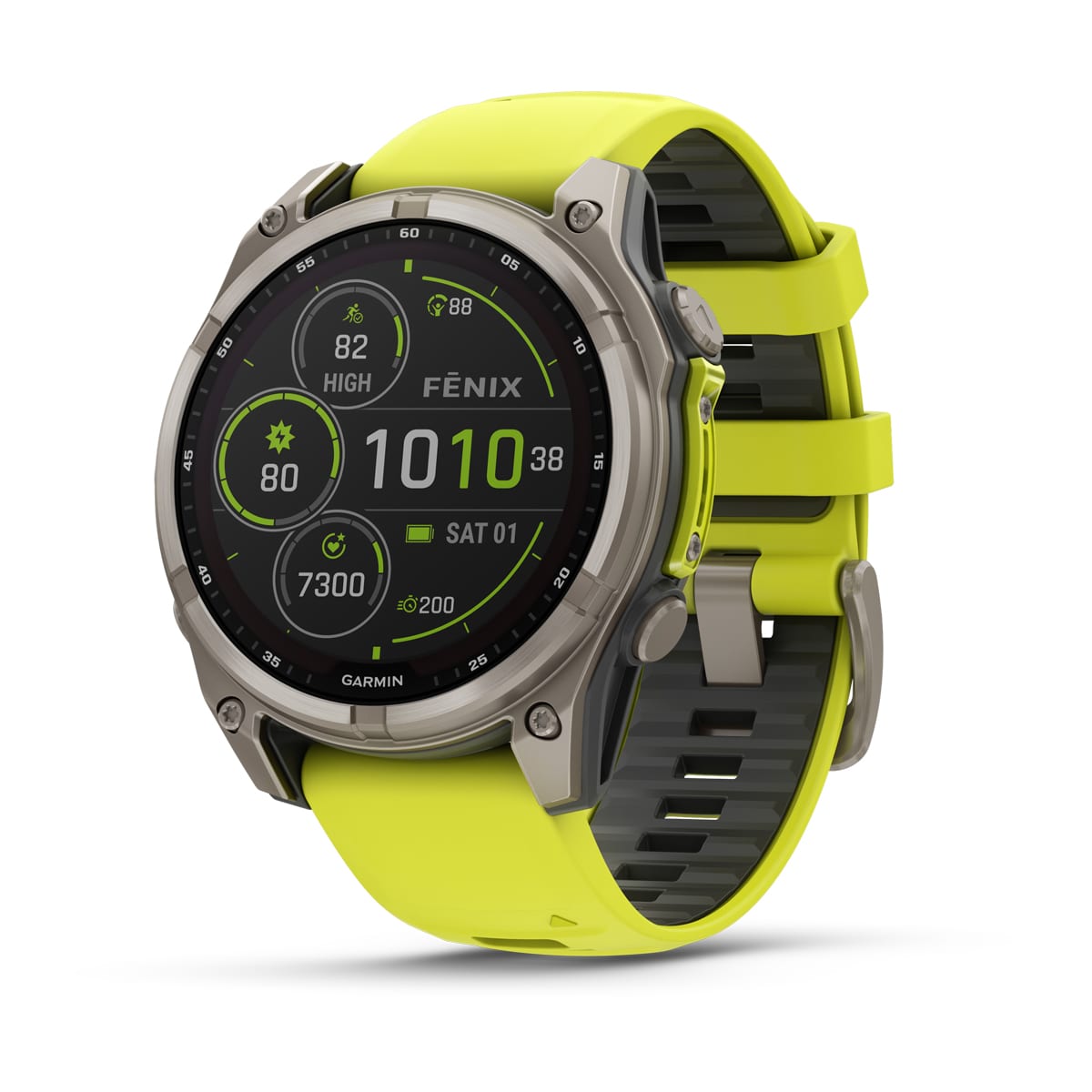 Garmin fēnix 8 Series — Front view