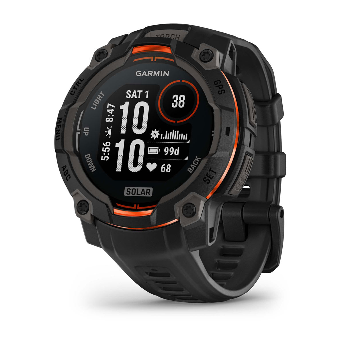 010-02934-00-cf-xl Garmin Instinct 3 Series — Front view