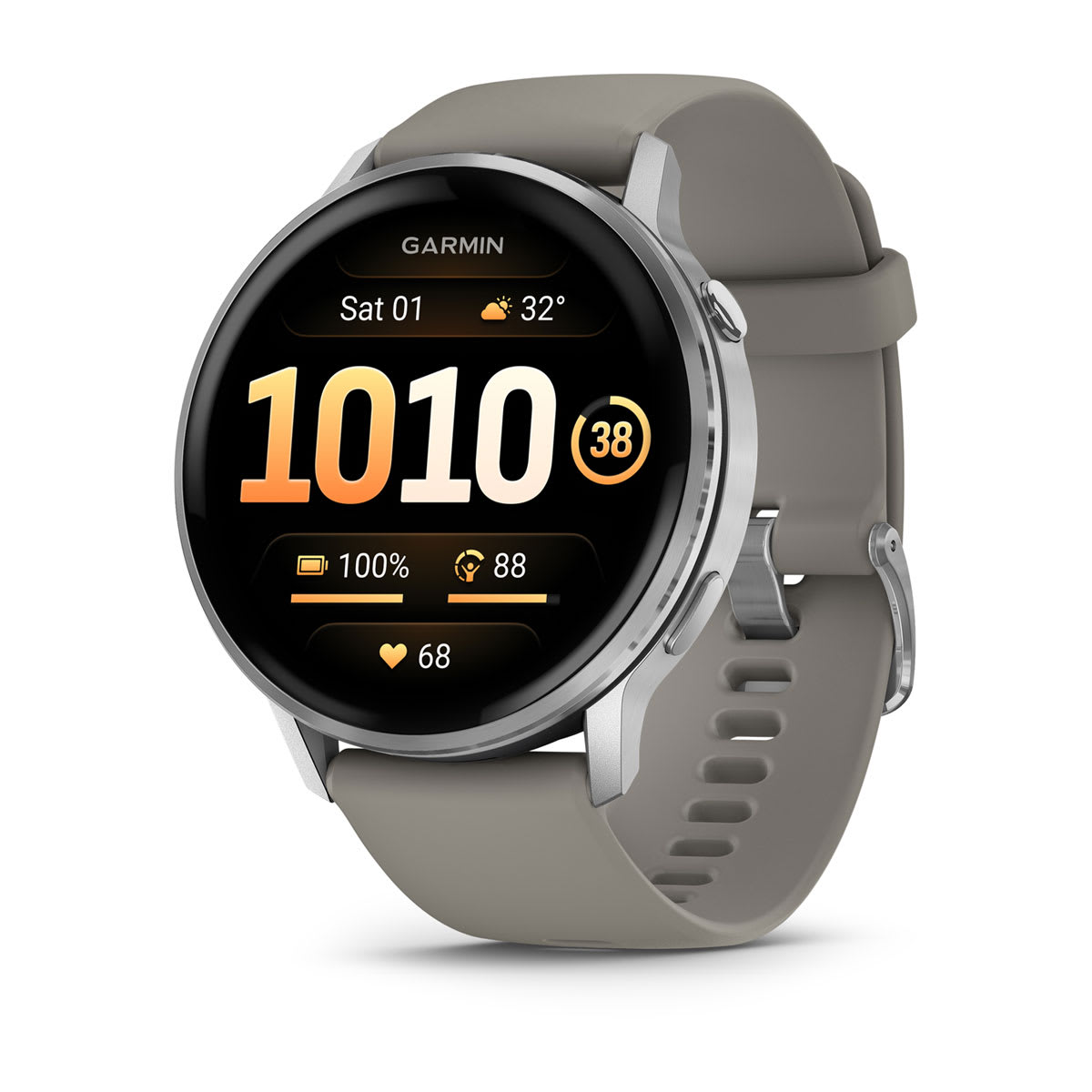 Garmin Venu 4 — Front view