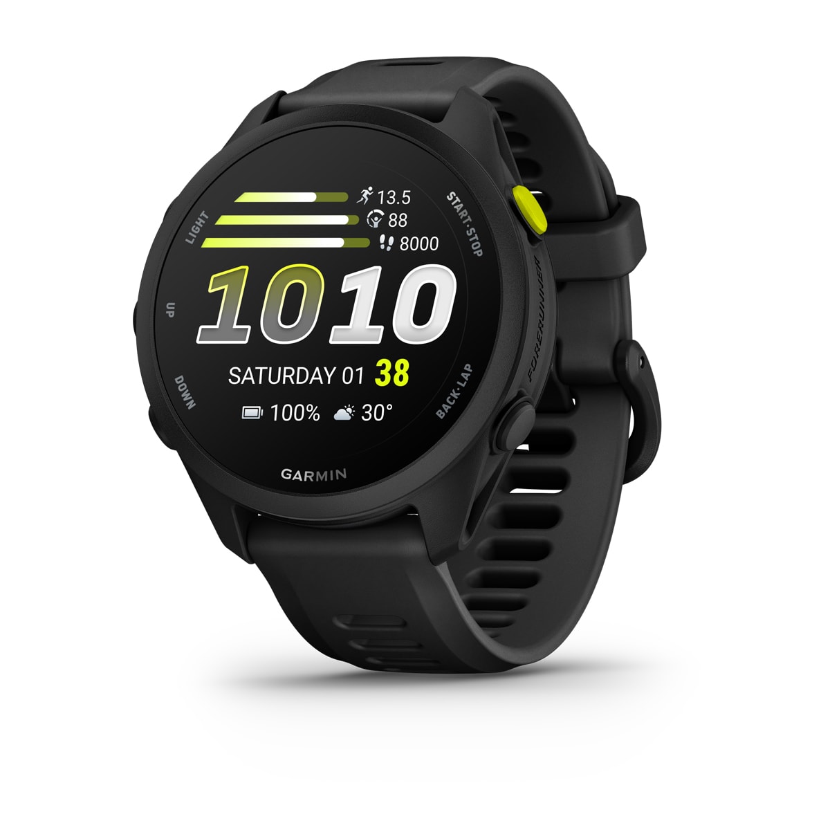 Garmin Forerunner 70 - Black — Front view